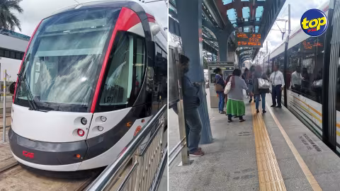 Metro Express : Les trams paralysés cet après-midi en raison d’un incendie