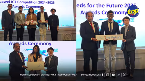 Huawei ICT Competition 2024/2025 : 3 étudiants mauriciens primés pour leur excellence en TIC
