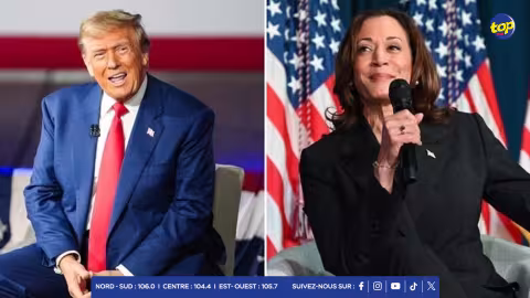 Présidentielle américaine : Donald Trump en avance sur Kamala Harris en attendant les États-clés
