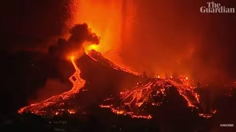 Espagne : éruption volcanique sur l’île de La Palma, dans l’archipel des Canaries