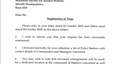 Enregistrement des animaux : les postes de police mobilisés