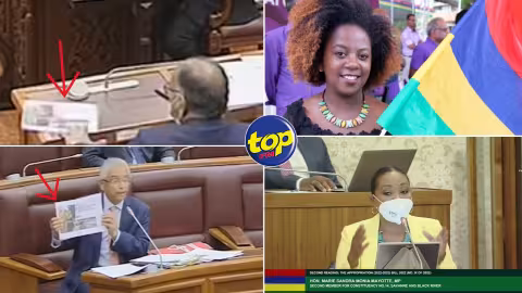 Jasmine Toulouse privée de contrat de travail après que sa photo ait été brandie à l’Assemblée Nationale  : « Missié Jugnauth, Missié Ganoo, sous l’œil d’ene autre artiste pe assizer dans Parlement Sandra Mayotte, zot pe rasse bousser manger de la bouss bane artistes», regrette le Dr Arvin Boolell