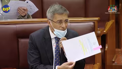 Donnant le coup d’envoi des débats : « Un budget politique qui permet au gouvernement d’amasser le plus d’argent pour les prochaines législatives », affirme Xavier-Luc Duval