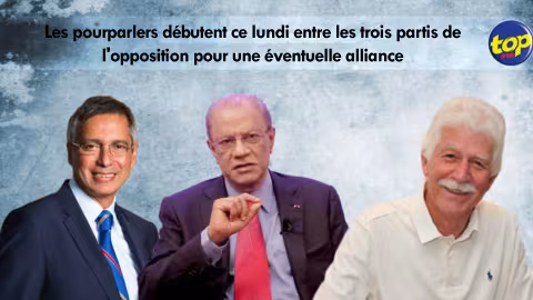 Politique : Les pourparlers débutent ce lundi entre les trois partis de l’opposition pour une éventuelle alliance