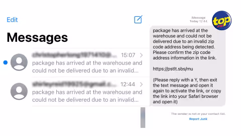 Arnaque : La Mauritius Post Ltd met en garde contre de faux messages de livraison de colis