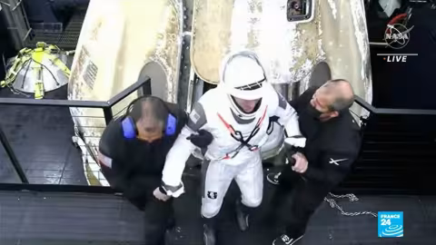 Retour sur Terre du vaisseau SpaceX avec quatre astronautes de l’ISS à son bord
