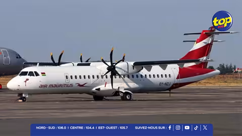 Air Mauritius : l’ATR 72-600 de retour à Maurice sans passager et toujours cloué au sol