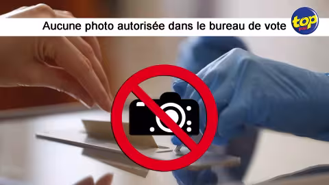 Élections villageoises : aucune photo autorisée dans le bureau de vote