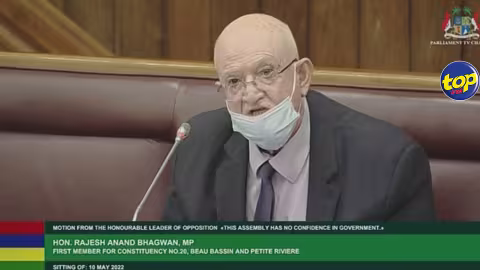 Motion de blâme contre le gouvernement : ‘coltar so pou zot, minis p bisin galouper, bodyguard pou vin godiguard’, lance Rajesh Bhagwan