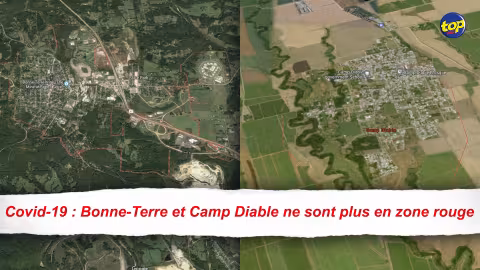 Covid-19 : Bonne-Terre et Camp Diable ne sont plus en zone rouge