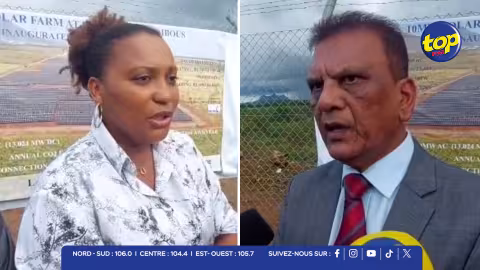 [VIDEO] La centrale solaire de La Valette à Bambous : 10 MW supplémentaires pour le réseau du CEB, « une contribution modeste mais correcte » selon Rajen Seetohul