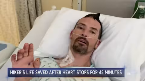 Son cœur s’arrête de battre pendant 45 minutes, il parvient à revenir d’entre les morts