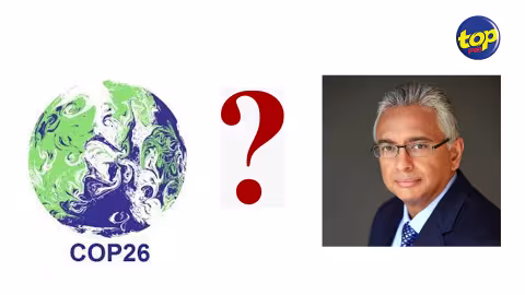 Conférence des Nations unies sur le climat à Glasgow : Le déplacement de Pravind Jugnauth compromis