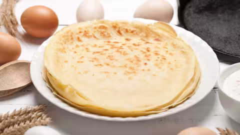Pâte à crêpes salée
