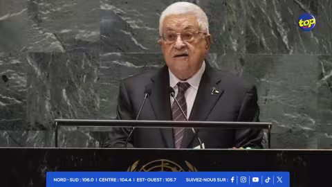 depuis la tribune de l'ONU, Mahmoud Abbas appelle à arrêter «d'envoyer des armes à Israël»