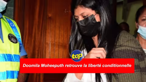 Après Akil Bissessur hier : Doomila Moheeputh retrouve la liberté conditionnelle ce mercredi