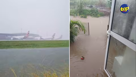 Pluies diluviennes dans le Sud et le Sud-est : 375 mm de pluie en 10 heures à Plaisance