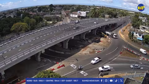 Sur l’autoroute M2 : Le « flyover » de Terre-Rouge est désormais opérationnel
