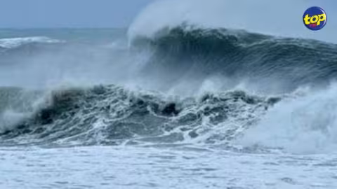 Avis de fortes houles : Le National Disaster Risk Reduction and Management Centre demande au public de ne pas s’aventurer en haute mer