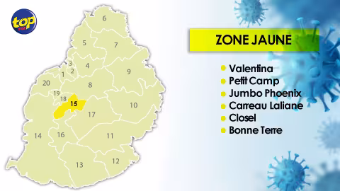 Covid-19 : Plusieurs régions de la circonscription numéro 15 enlevées de la zone rouge