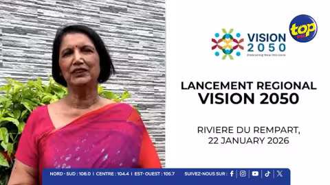 Vision 2050 : lancement des consultations régionales au District Council de Rivière-du-Rempart
