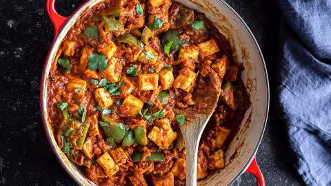 Cuisine indienne Kadhai paneer