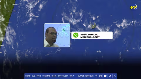 Maurice sous un temps instable avec risque de fortes pluies selon les prévisions météo