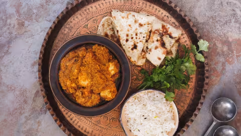 Recette : Naan au poulet