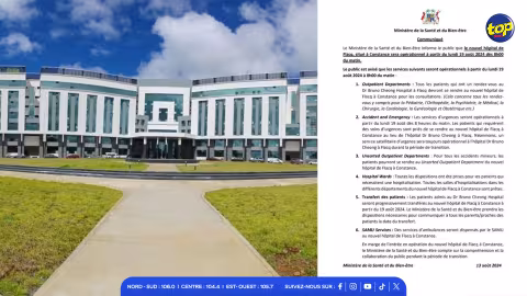 Ouverture du nouvel hôpital de Flacq