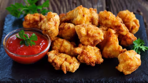 Recette : nuggets de poulet