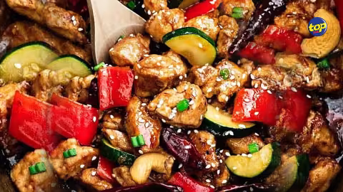 Recette : Cuisse de poulet à la chinoise
