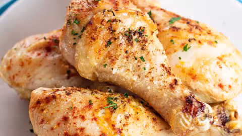Recette : Cuisses de poulet à la friteuse à air
