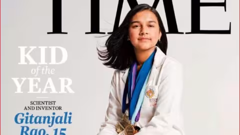 Rencontrez  Gitanjali Rao, 15 ans, élue «enfant de l’année» par le «Time Magazine»