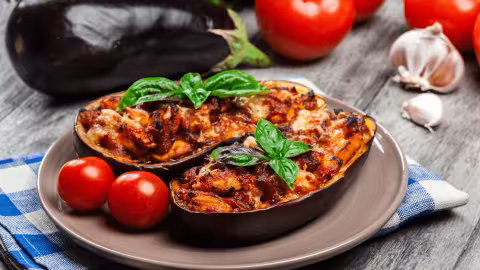 Recette :  Aubergine à l’Italienne