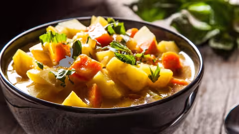 Recette : curry végétarien