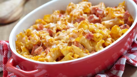 Recette de gratin de macaroni