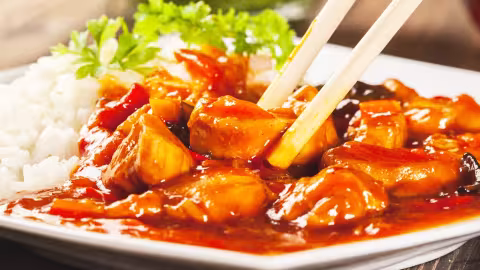 Recette de poulet aigre doux