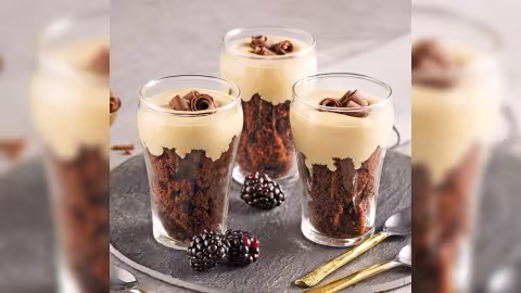 Recette : Verrines de mousse au chocolat