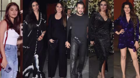 57e anniversaire de Salman Khan : Les copines Pooja Hegde, Iulia Vantur et l’ex-petite-amie Sangeeta Bijlani assistent à la soirée étoilée