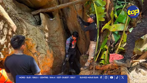 Sauvetage miraculeux au Laos : cinq villageois secourus après une semaine piégés dans une grotte inondée