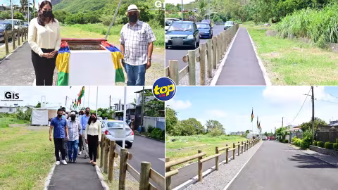 A Rose Hill : Inauguration du Canal Road et une piste de jogging