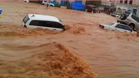 Tempête et inondations en Arabie Saoudite
