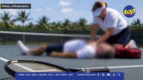 Dans un hôtel au Morne : un touriste irlandais succombe à un malaise sur un court de tennis