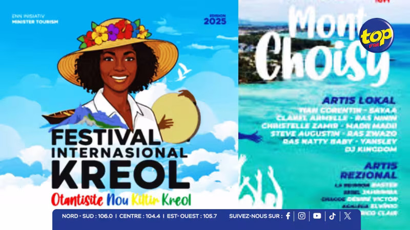 Festival Kreol : un grand concert marque aujourd’hui le lancement à Mont Choisy