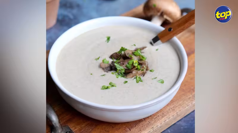 Recette : Velouté de champignon